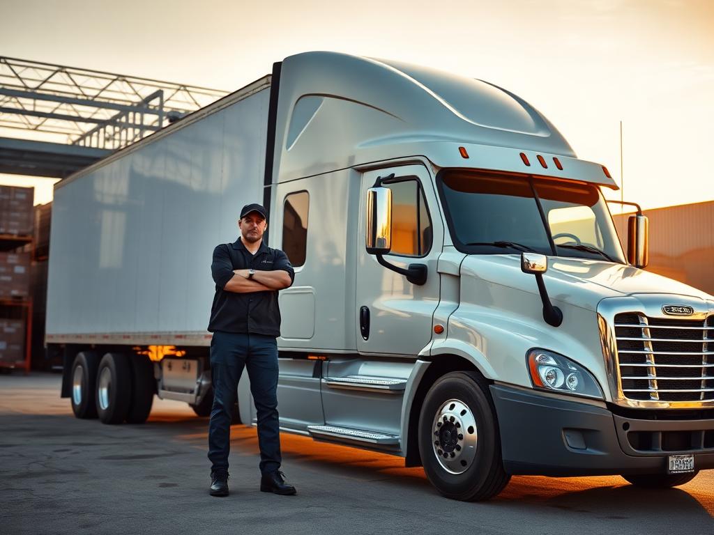 Verified motor carrier moving freight